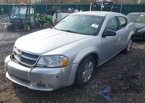2008 Dodge Avenger Se из США, поврежденный, VIN 1B3LC46K08N571220